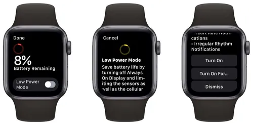 watchos 9 low power mode