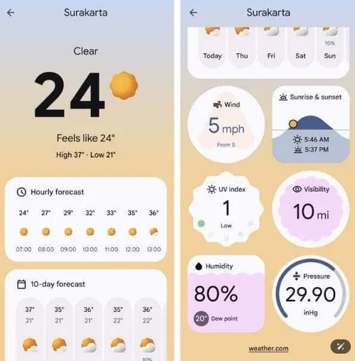 weather app b