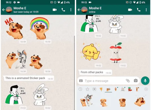 whatsapp animated stickers