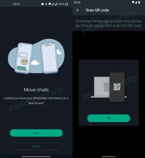 whatsapp chat transfer
