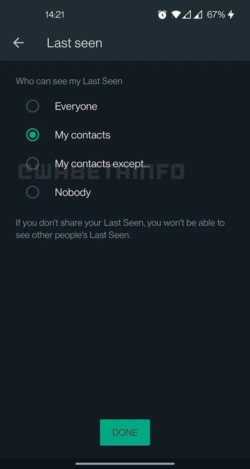 whatsapp last seen visibility setting screenshot 546x1024 1