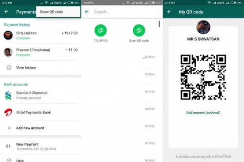 whatsapp payments qr code 1 1024x681