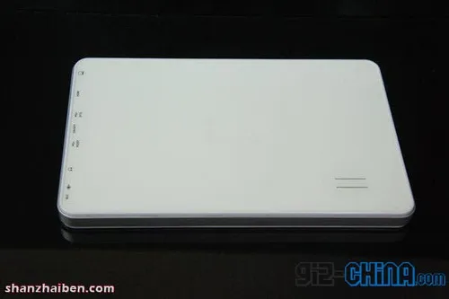 white dropad android tablet rear