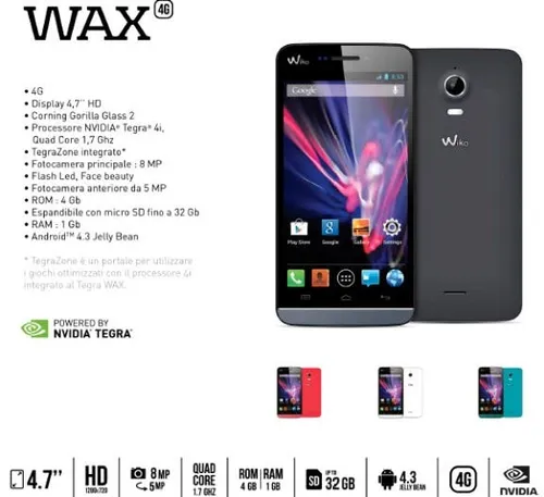 wiko wax web