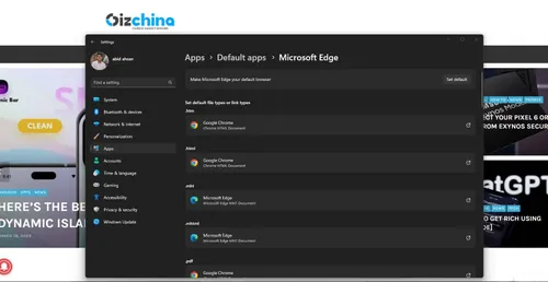 windows 11 default apps