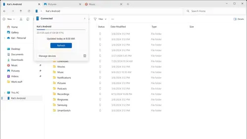 windows android fe example