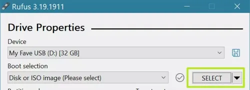 windows installation via usb drive 2