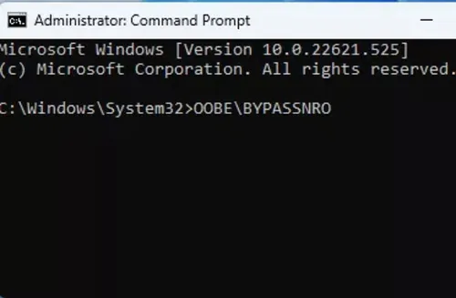 windows installation without microsoft account 3
