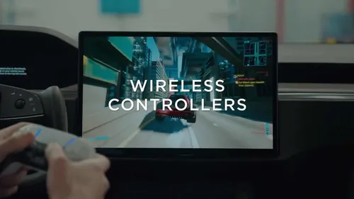 wireless controllers on steam tesla