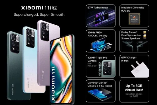 xiaomi 11i features