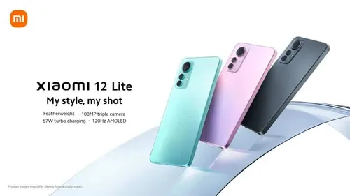 xiaomi 12 lite announced big yet light with flagship specs for a mid range price