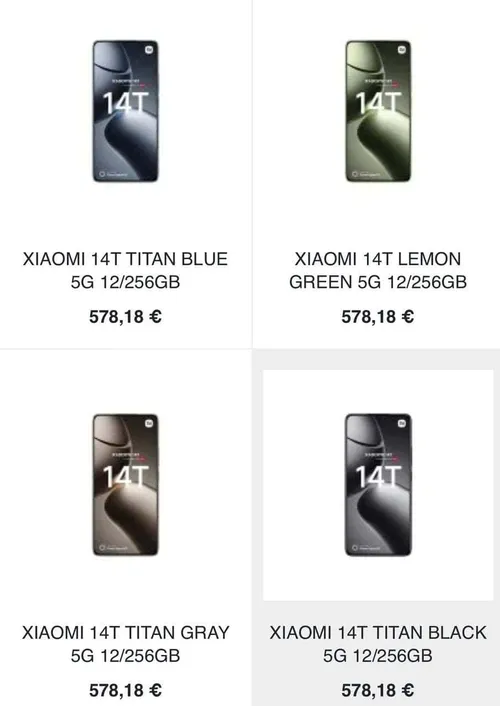 xiaomi 14t series prices 2