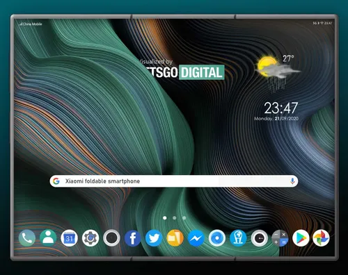 xiaomi foldable pphone d