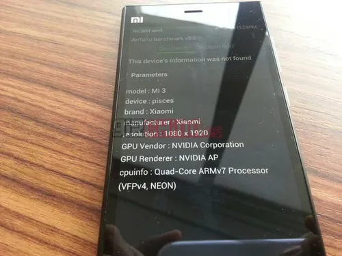 xiaomi hands on unboxing mi3 antutu 2