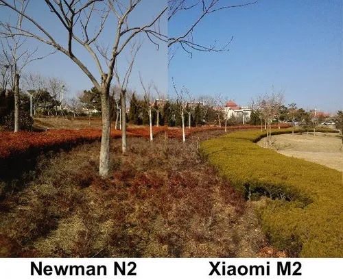xiaomi m2 vs newman n2 camera test