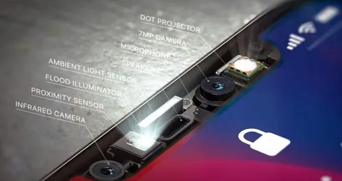 xiaomi mi 8 notch sensors