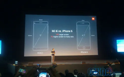 xiaomi mi4i iphone 6