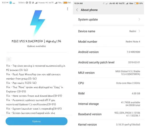 xiaomi redmi note 4 miui 9540ncfmifa