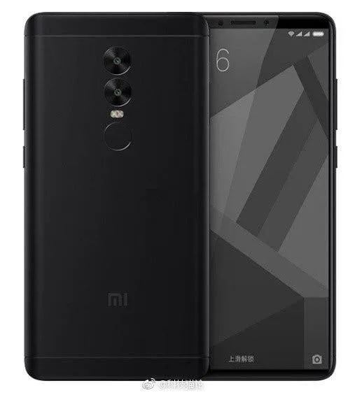 xiaomi redmi note 5 design