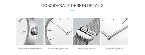 xiaomi ultra thin quartzwatch f