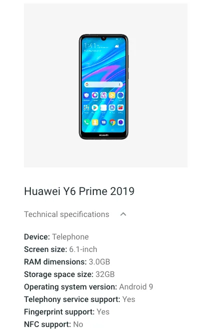 y6 prime 2019