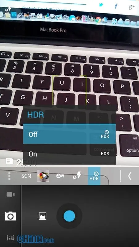 zopo zp900 camea screen shot 4