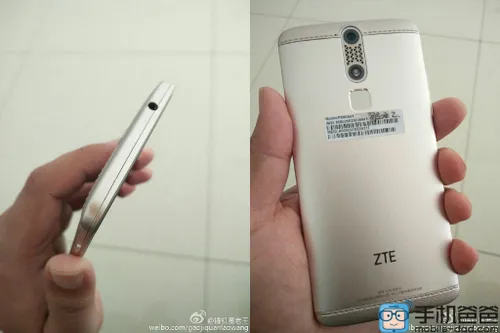 zte axon mini rear