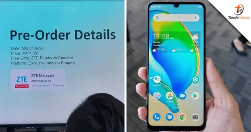zte blade v40 vita malaysia preorder