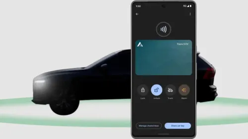android digital car key
