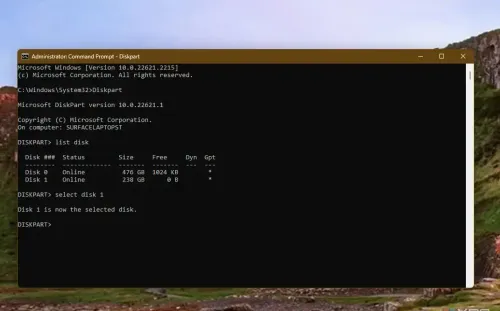cmd diskpart e1694794037515