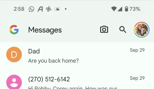google messages camera1