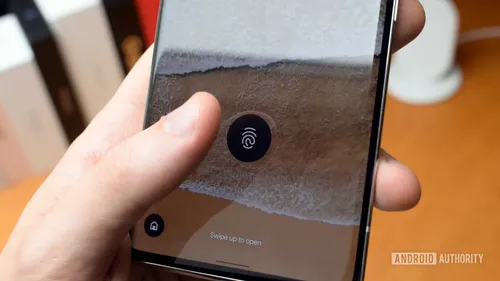 google pixel 6 pro fingerprint scanner