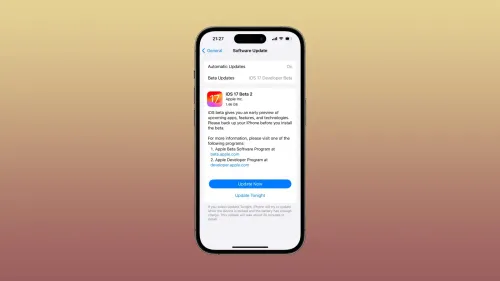 ios 17 beta 2 update