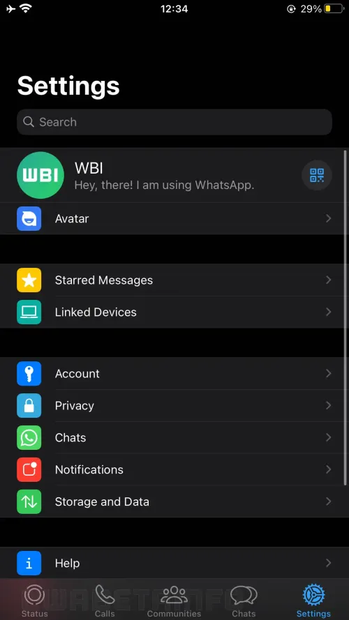 whatsapp modern look