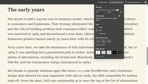 Microsoft Edge features