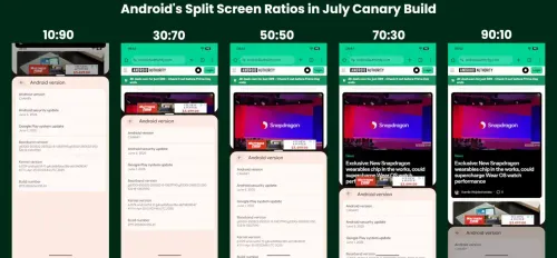 android split screen