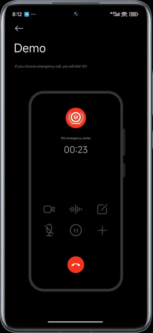 Xiaomi car crash detection