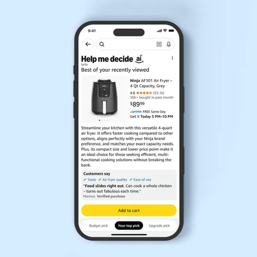 Amazon Help Me Decide AI