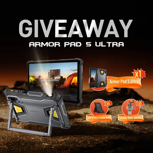 Ulefone Armor Pad 5 Ultra Giveaway