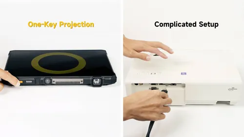 Ulefone Armor Pad 5 Ultra vs Traditional Projector