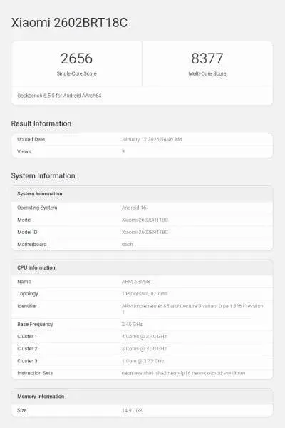 Redmi-Turbo-5-Pro-Max-Geekbench (1)