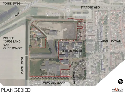afbeelding gebied tussen capelleweg en mercuriuslaan