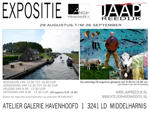 affiche havenhoofd expositie jaap reedijk