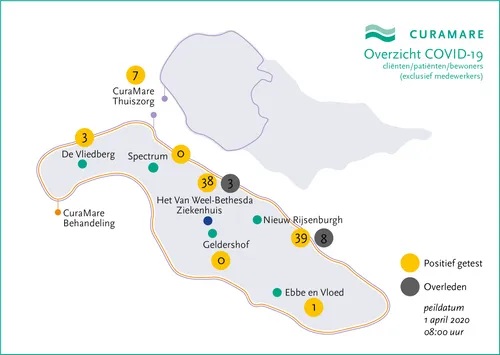 curamarekaart 1 april