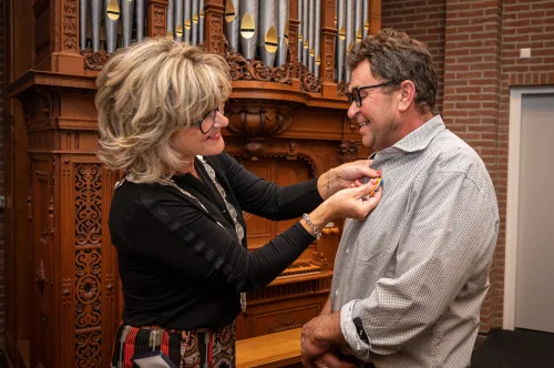 dhr de jong lid orde oranje nassau 1