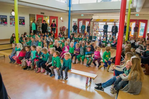 groene vlag voor daltonschool 2