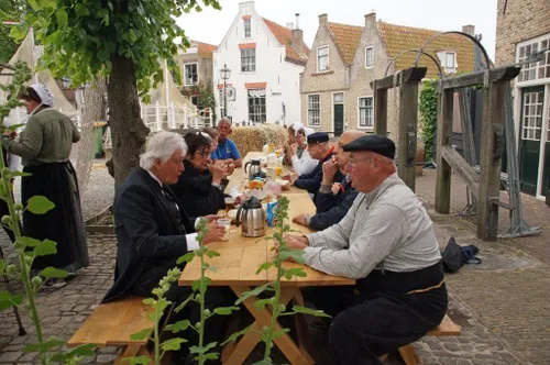 havendagen jr vrijwilligers aan de koffie