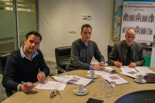 ondertekening overeenkomst nieuwe handelskade 1