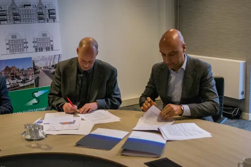 ondertekening overeenkomst nieuwe handelskade 2
