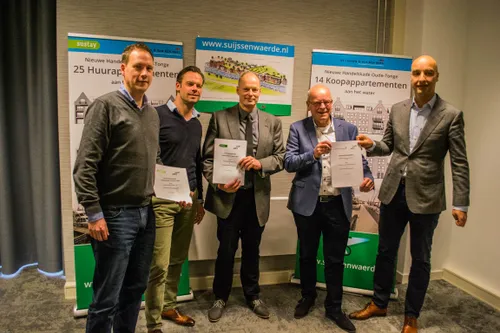 ondertekening overeenkomst nieuwe handelskade 4